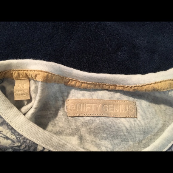 Patterned Nifty Genius T-Shirt - M - Picture 2 of 4